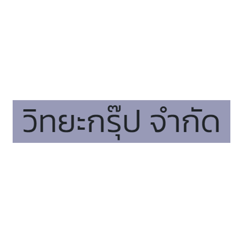 โลโก้บริษัท วิทยะกรุ๊ป จำกัด